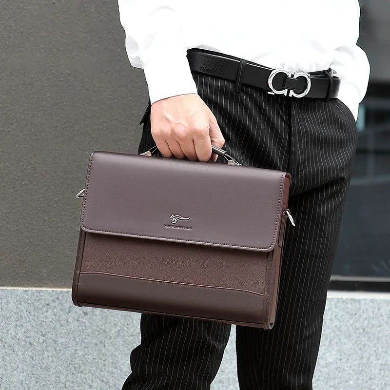 Interior Design Documentation - Square Side Crossbody Bag Document Leather