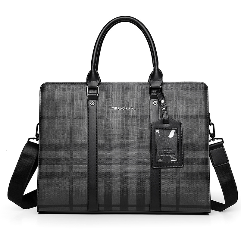 Interior Design Journal - Men's Briefcases PVC Large Capacity Executive