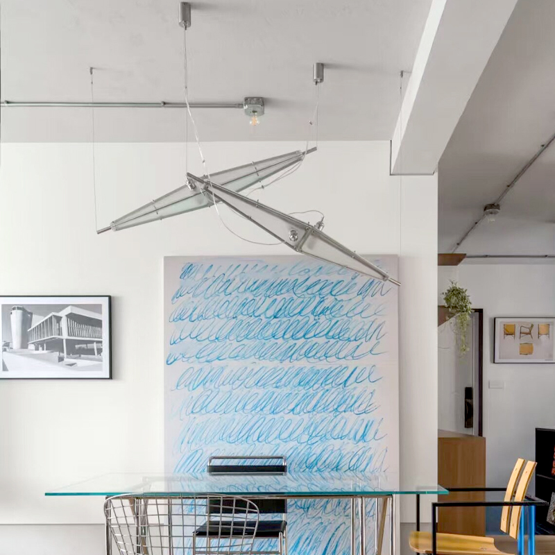 LED Glass Chandelier Minimalis - Interior Design Years recensie en prijs