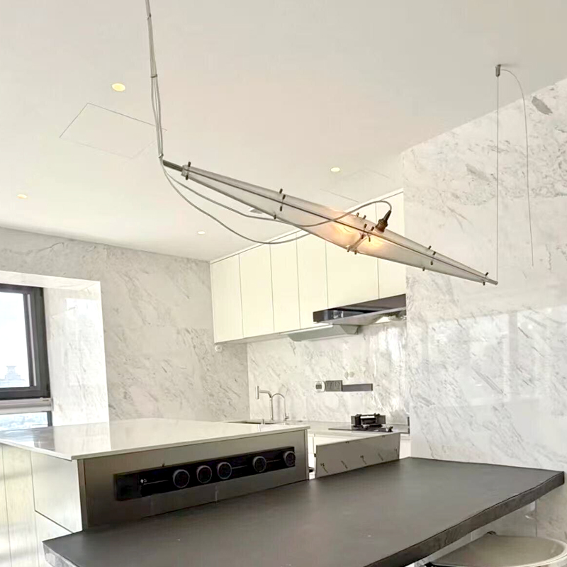 LED Glass Chandelier Minimalis - Interior Design Years recensie en prijs
