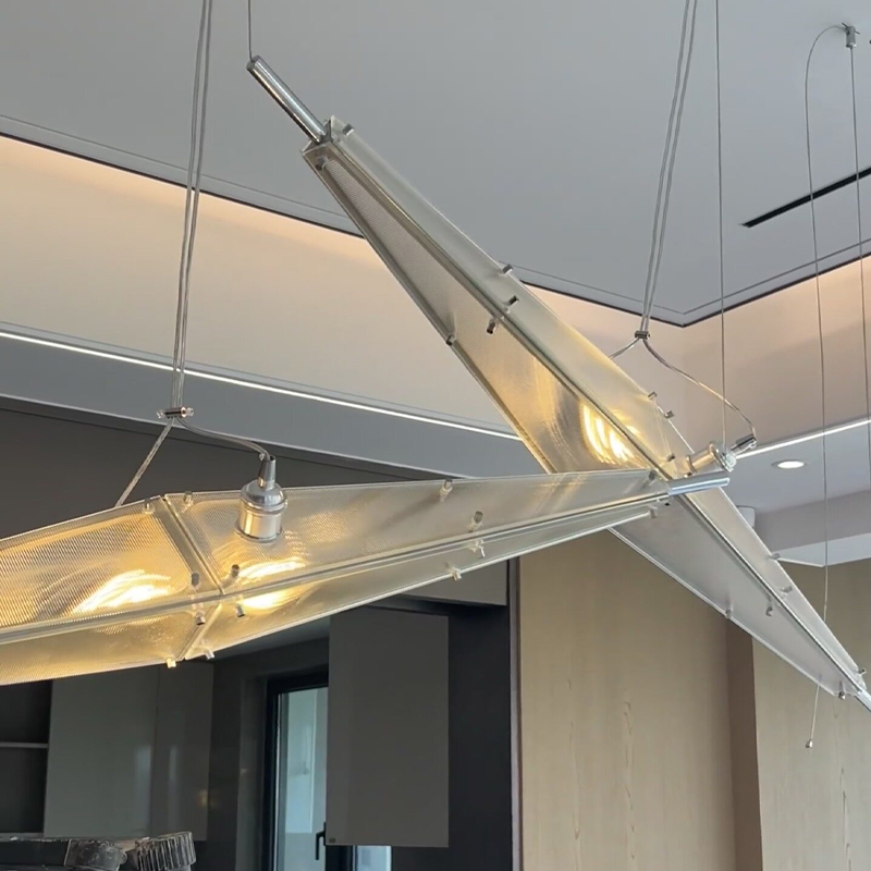 LED Glass Chandelier Minimalis - Interior Design Years recensie en prijs