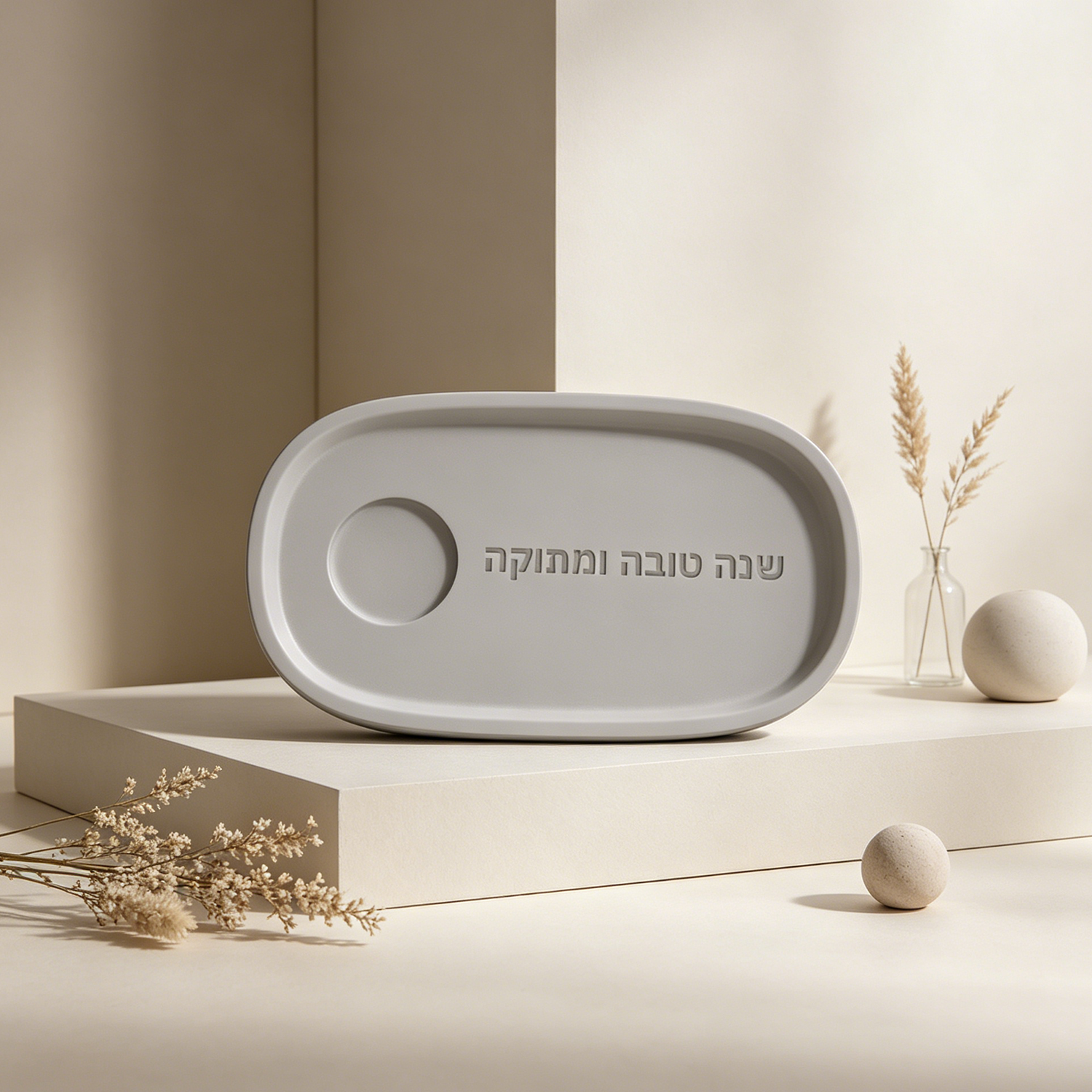 Silicone Mold For Jewish Rosh  - Travertine Tray Oval recensie en prijs