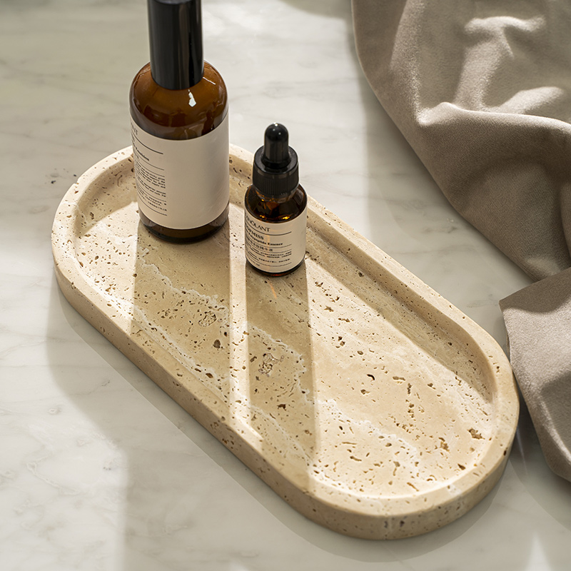 Travertine Stone Tray for Bath - Travertine Tray Oval recensie en prijs