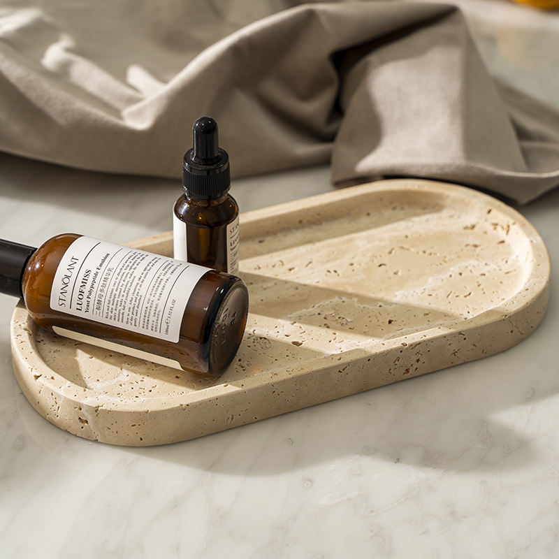 Travertine Stone Tray for Bath - Travertine Tray Oval recensie en prijs
