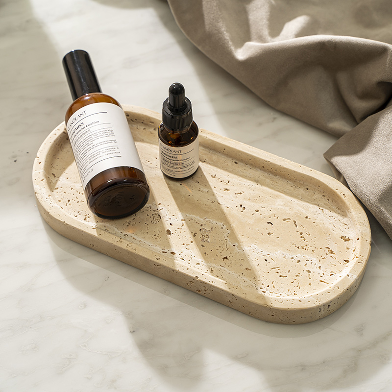 Travertine Stone Tray for Bath - Travertine Tray Oval recensie en prijs