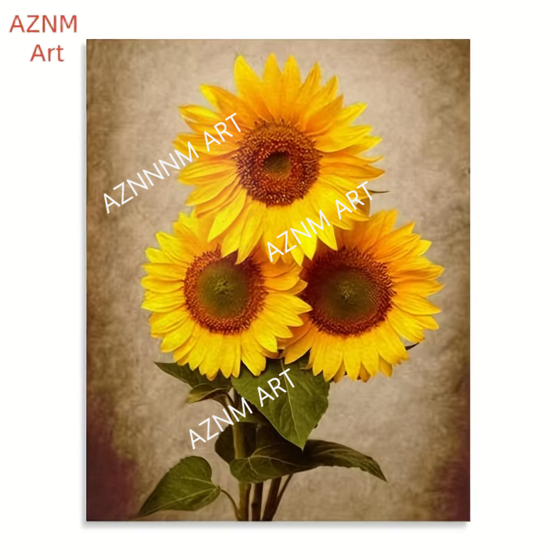 1/3PCS Deco Sunflower Canvas W - Abstract Canvas Set recensie en prijs