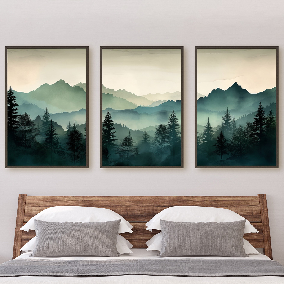 3pcs/set Abstract Sage Green M - Abstract Canvas Set recensie en prijs