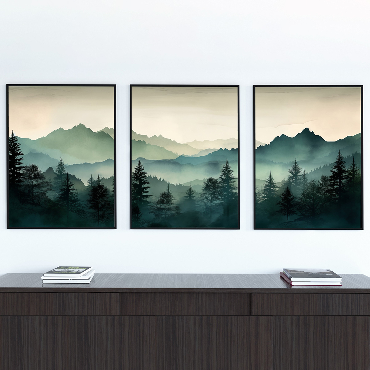 3pcs/set Abstract Sage Green M - Abstract Canvas Set recensie en prijs