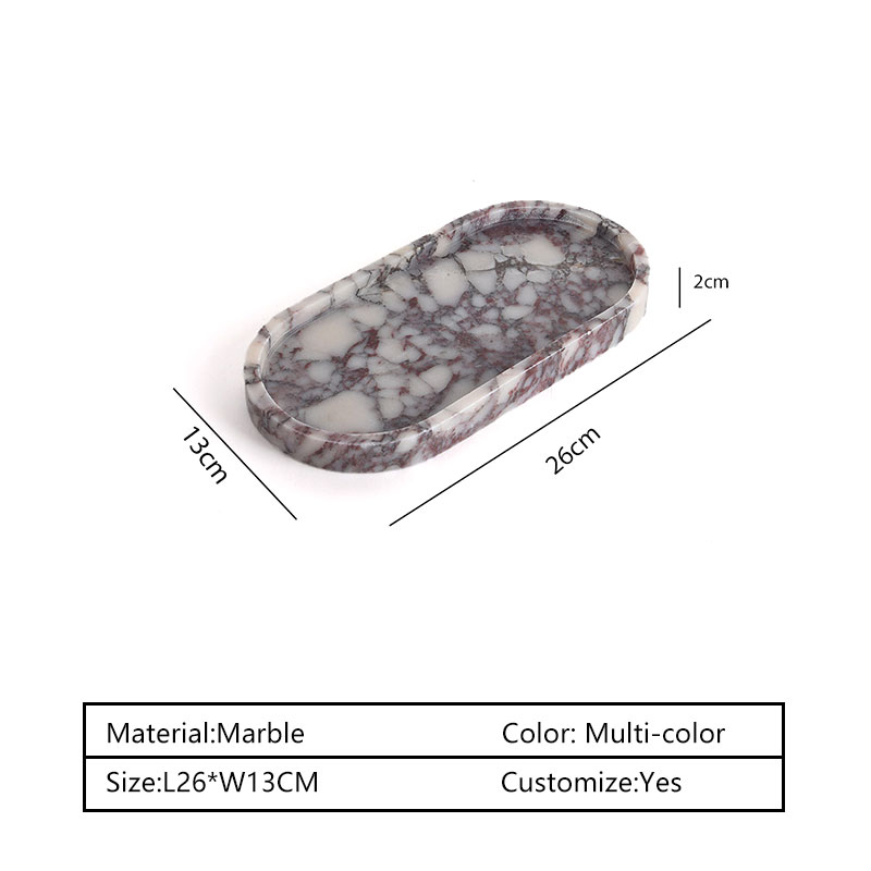 Natural Marble Tray Oval Stone - Travertine Tray Oval recensie en prijs
