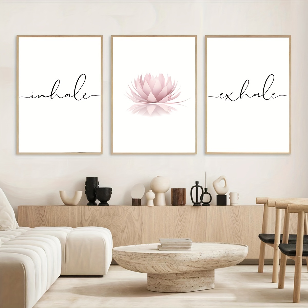3pcs/set Inhale Exhale Zen Abs - Abstract Canvas Set recensie en prijs