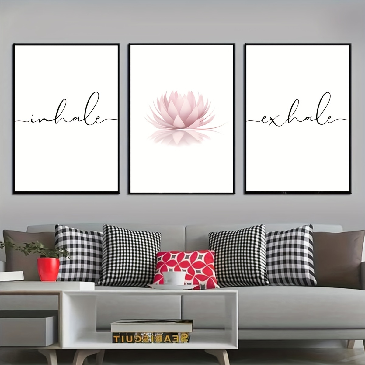 3pcs/set Inhale Exhale Zen Abs - Abstract Canvas Set recensie en prijs