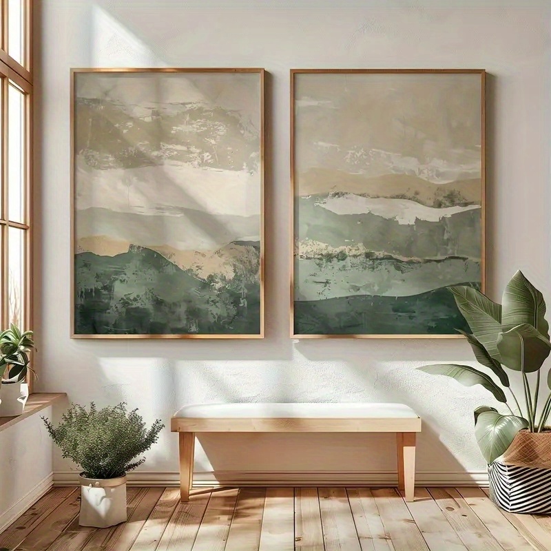 2pcs/set Wabi Sabi Abstract Ge - Abstract Canvas Set recensie en prijs