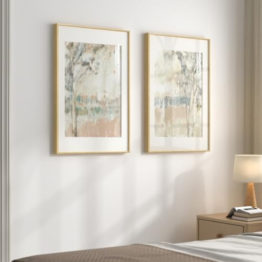 Living room wall art: neutral  - Abstract Canvas Set recensie en prijs