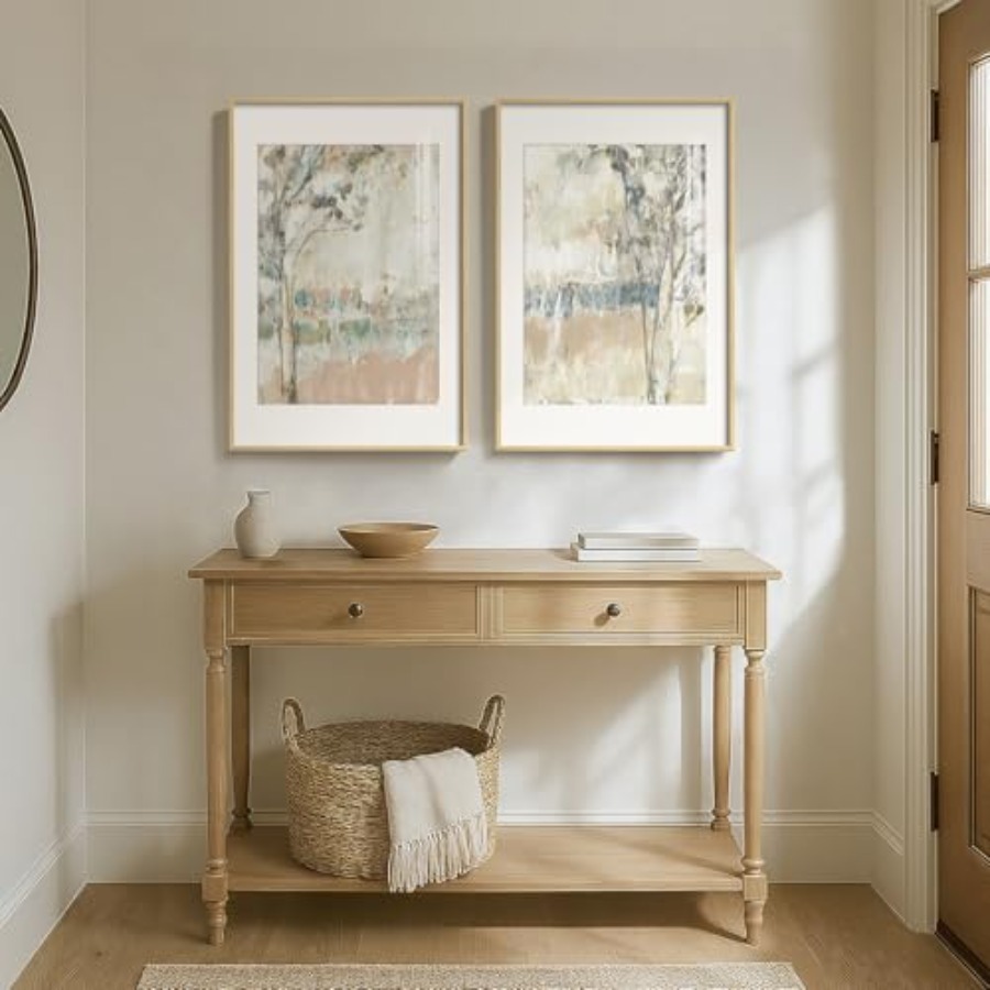 Living room wall art: neutral  - Abstract Canvas Set recensie en prijs