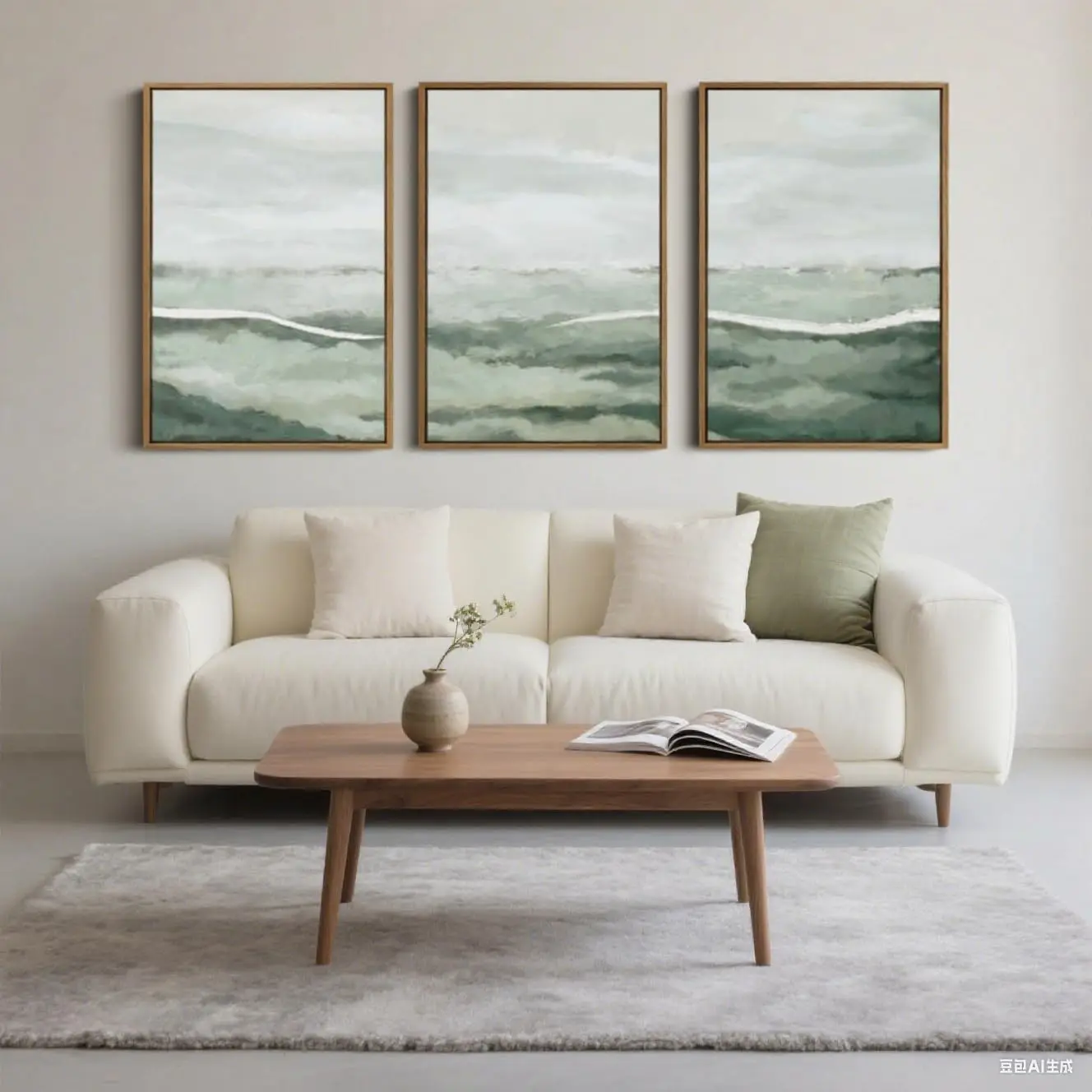 3pcs/Set Canvas Sage Green Abs - Abstract Canvas Set recensie en prijs