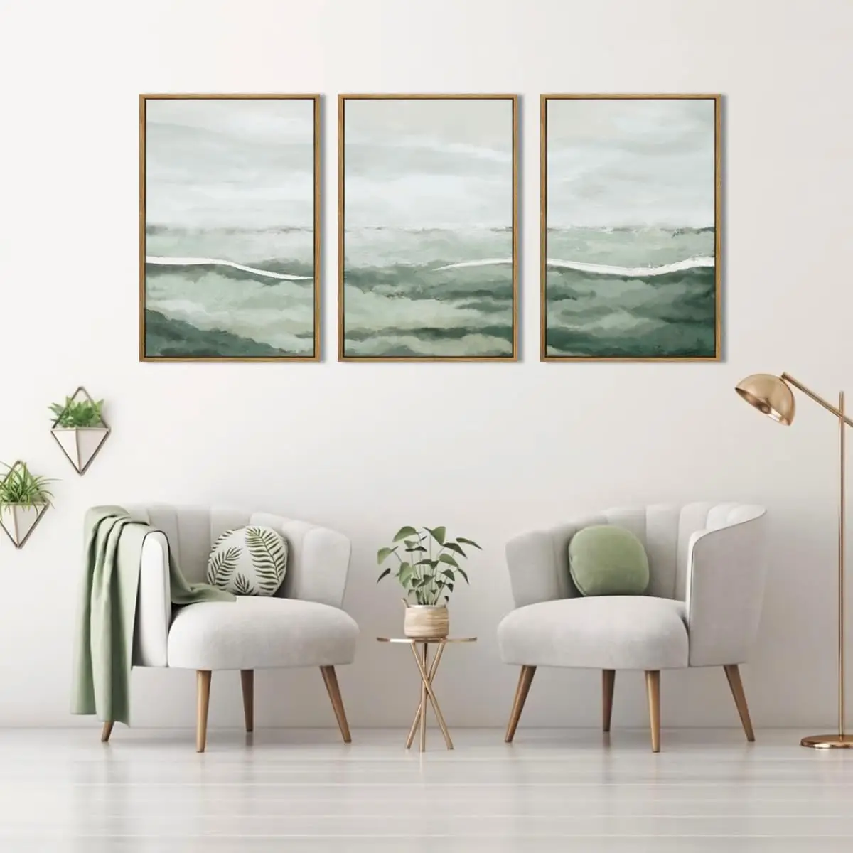 3pcs/Set Canvas Sage Green Abs - Abstract Canvas Set recensie en prijs