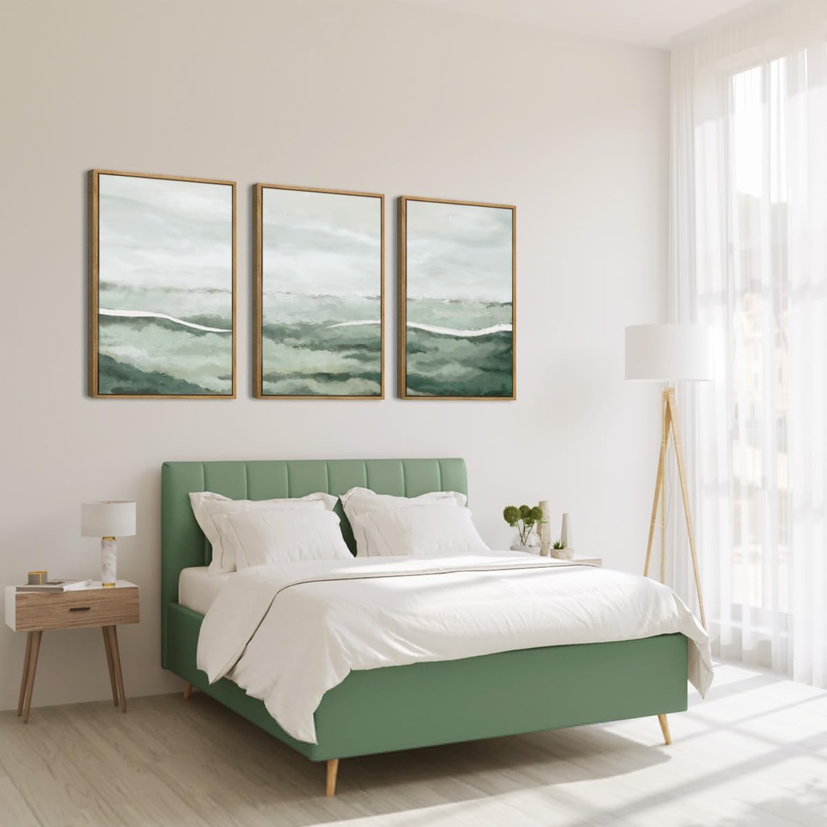 3pcs/Set Canvas Sage Green Abs - Abstract Canvas Set recensie en prijs