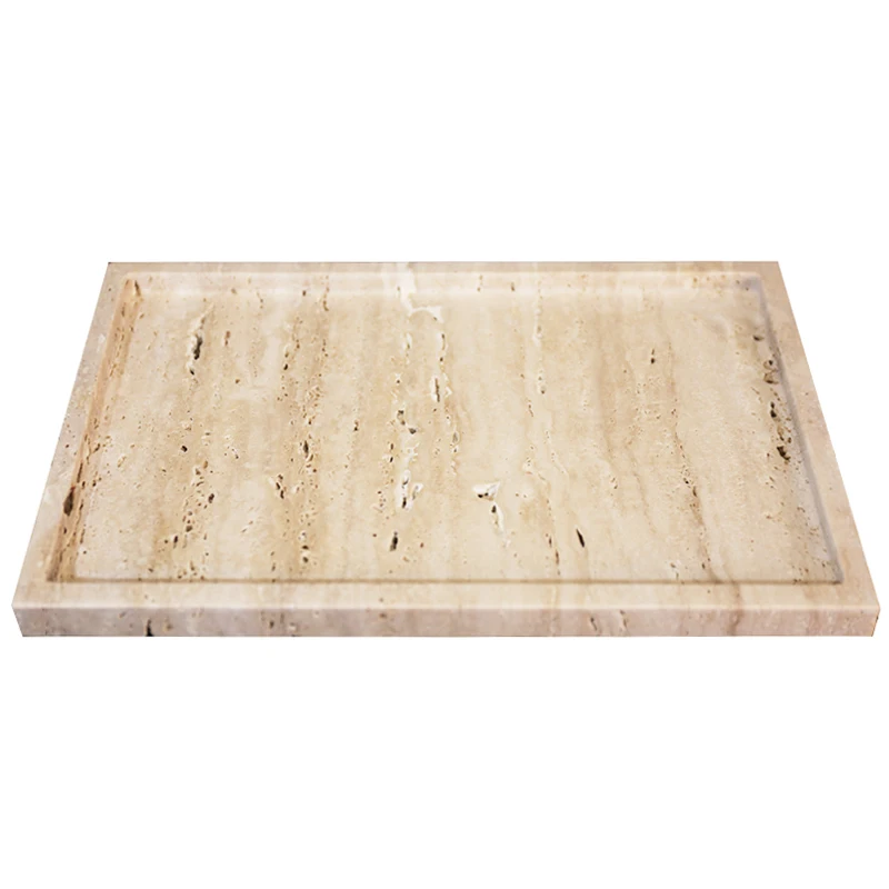 30x20x1.8cm Nature Marble Beig - Travertine Tray Oval recensie en prijs