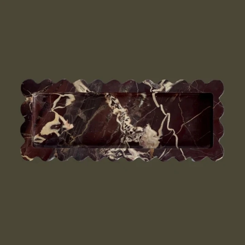 Natural Stone Purple Red Trave - Travertine Tray Oval recensie en prijs