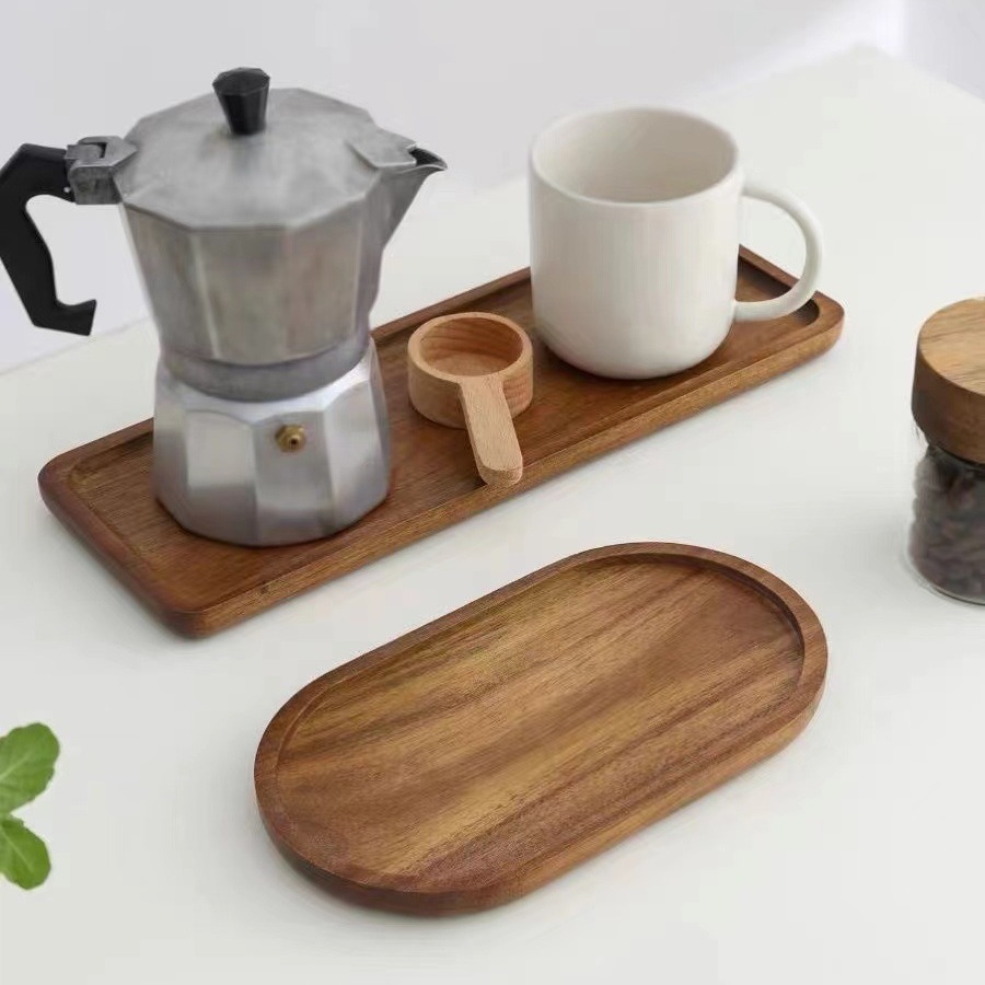 Solid Wooden Tray Rectangular  - Travertine Tray Oval recensie en prijs