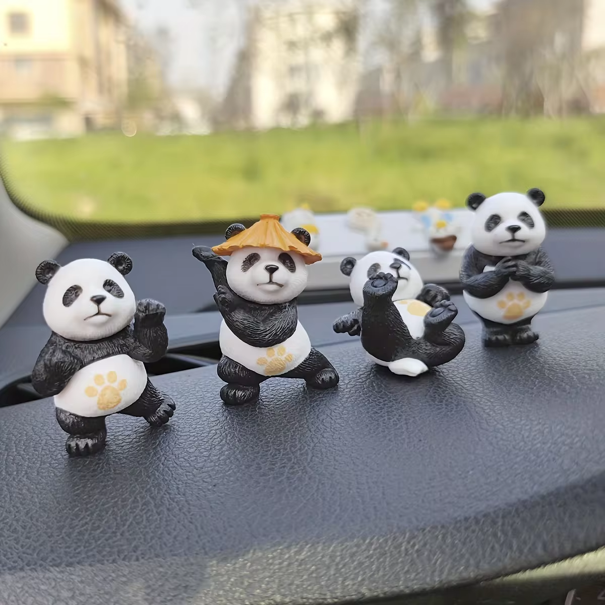 4pcs/set Panda Design Car Orna - Interior Design Years recensie en prijs