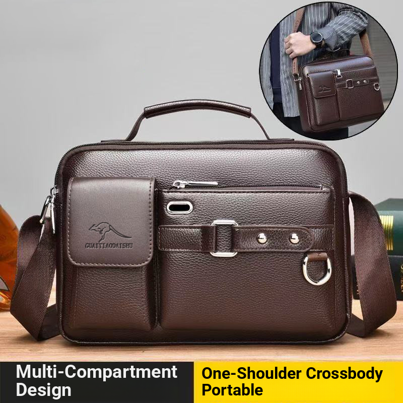 Men's Retro Messenger Bag with - Interior Design Journal recensie en prijs