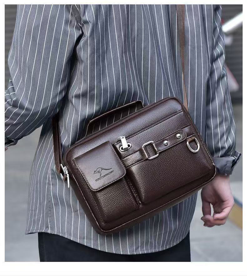 Men's Retro Messenger Bag with - Interior Design Journal recensie en prijs