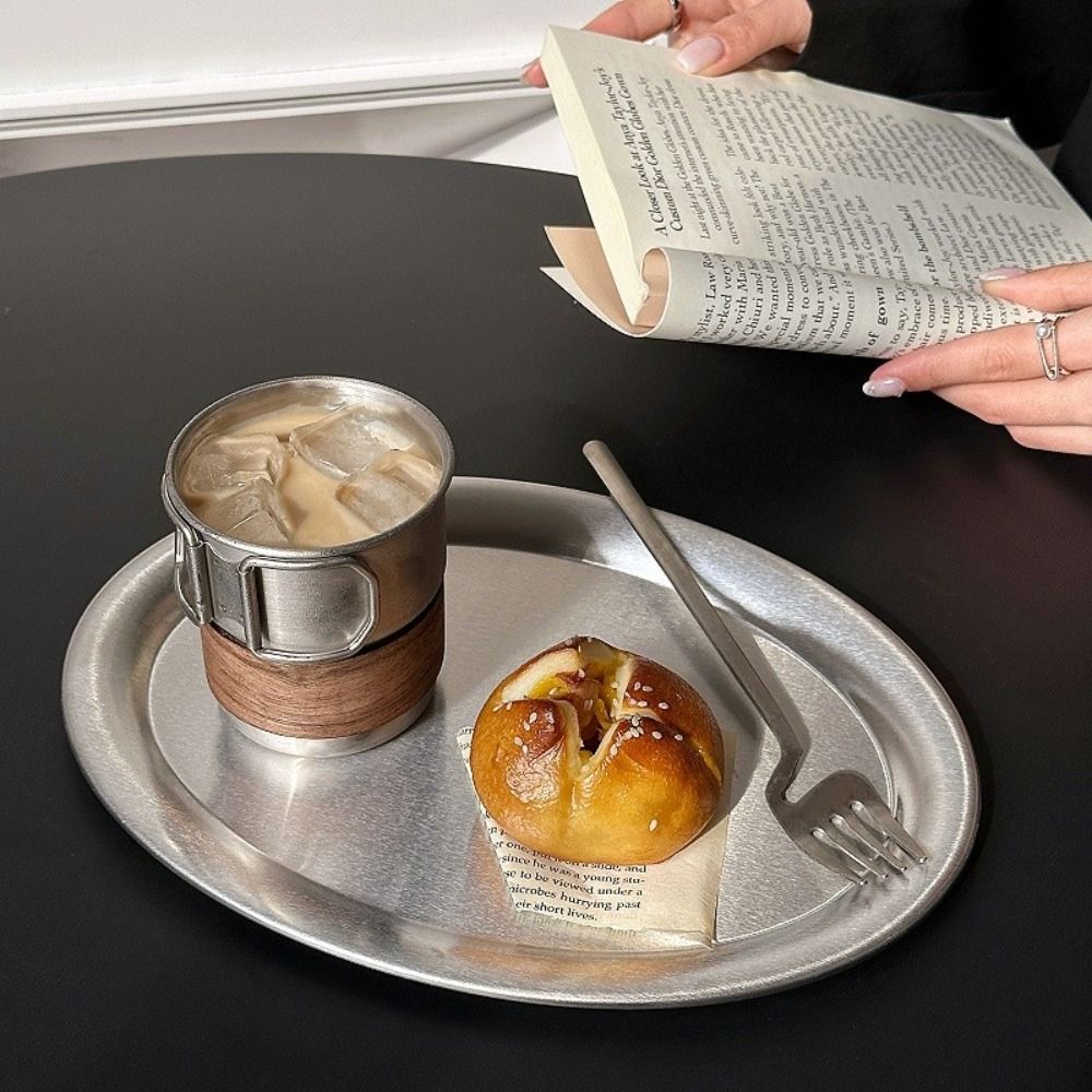 New Stainless Steel Cake Tray  - Travertine Tray Oval recensie en prijs