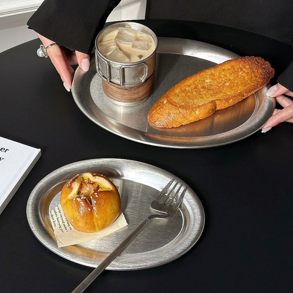 New Stainless Steel Cake Tray  - Travertine Tray Oval recensie en prijs