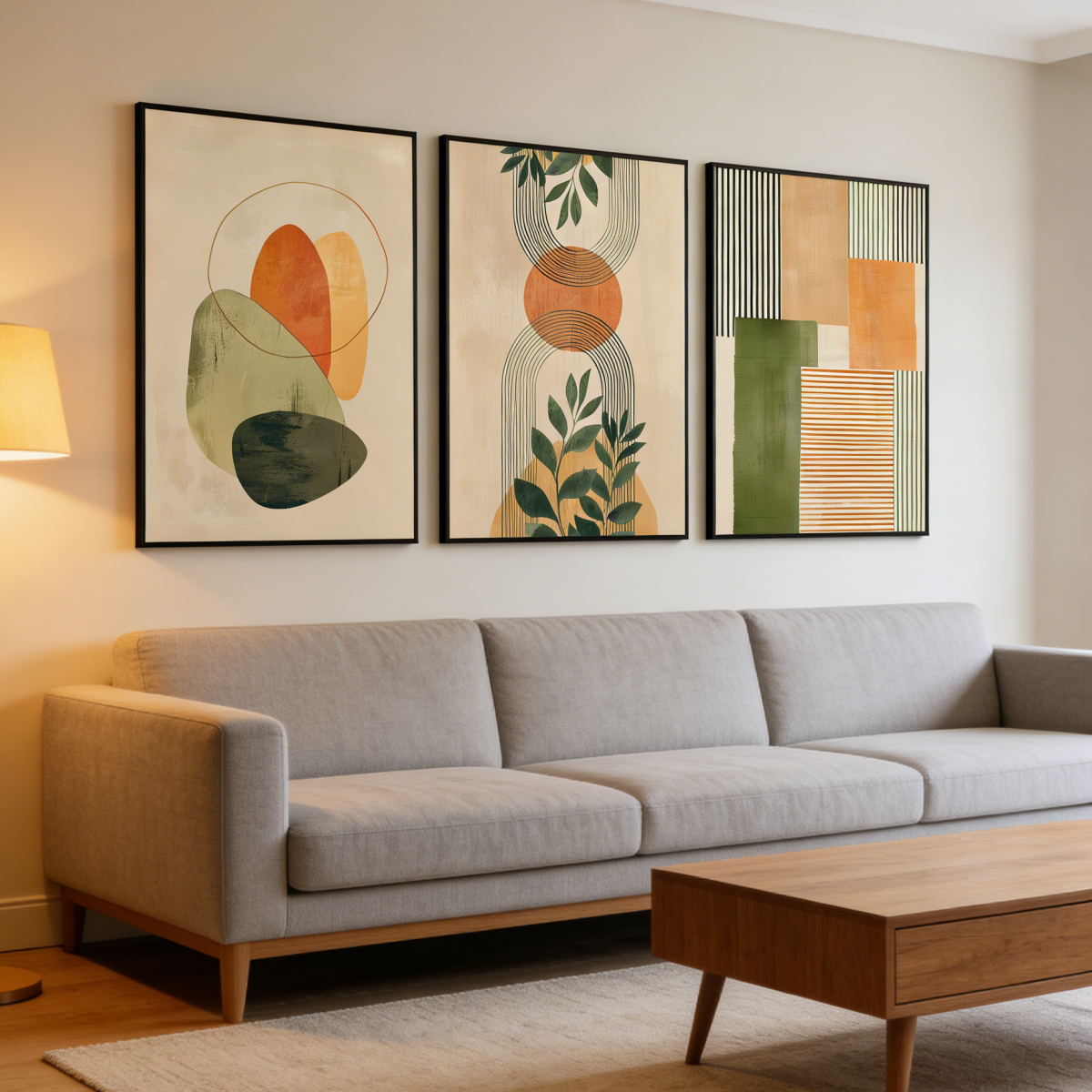 3pcs/Set frameless canvas, Boh - Abstract Canvas Set recensie en prijs