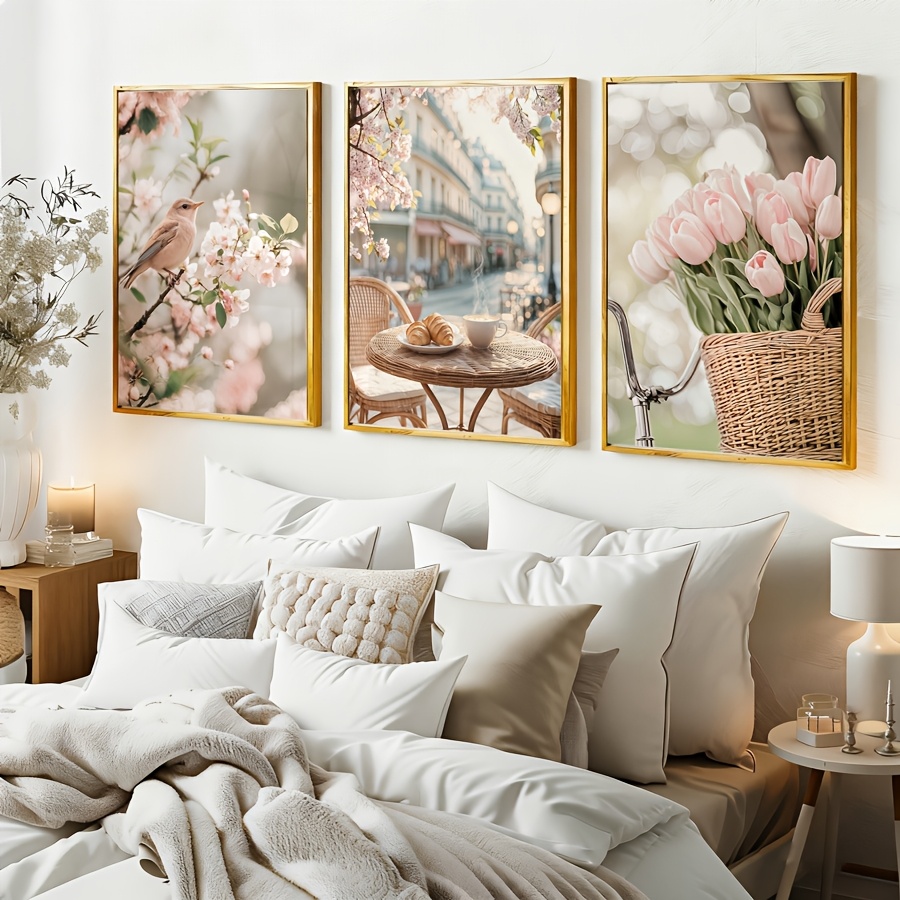 3pcs/set Romantic Paris Street - Abstract Canvas Set recensie en prijs