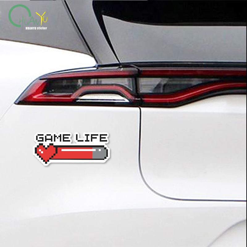 GAME LIFE Car Sticker Game Lif - Interior Design Journal recensie en prijs
