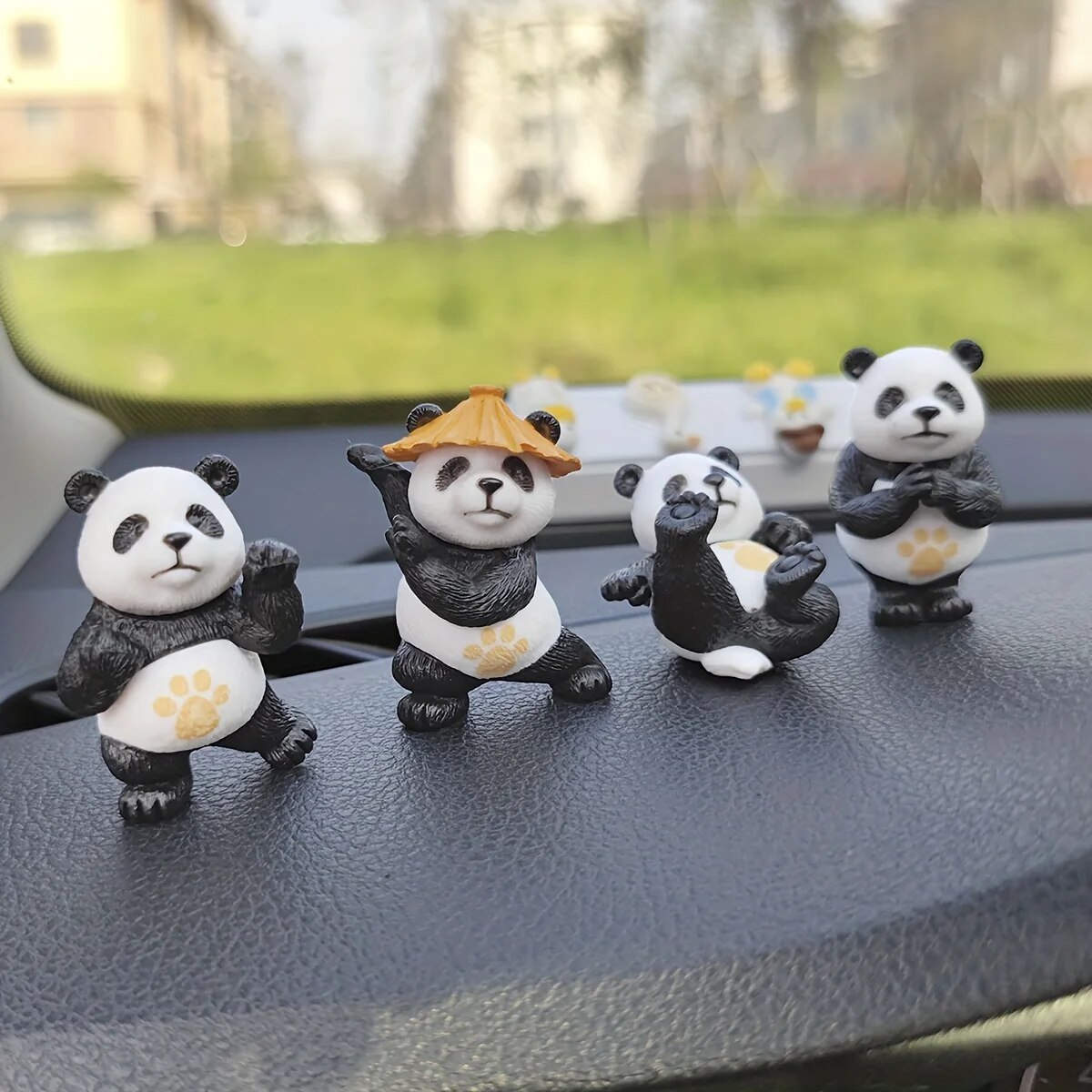 4pcs/set Panda Design Car Orna - Interior Design Years recensie en prijs