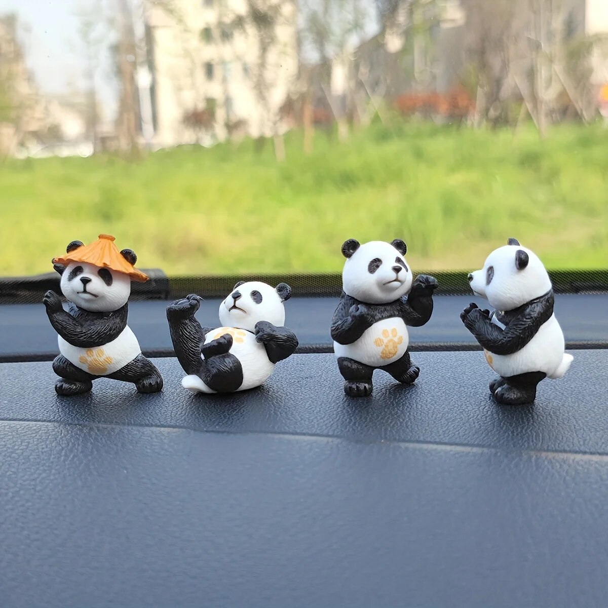 4pcs/set Panda Design Car Orna - Interior Design Years recensie en prijs