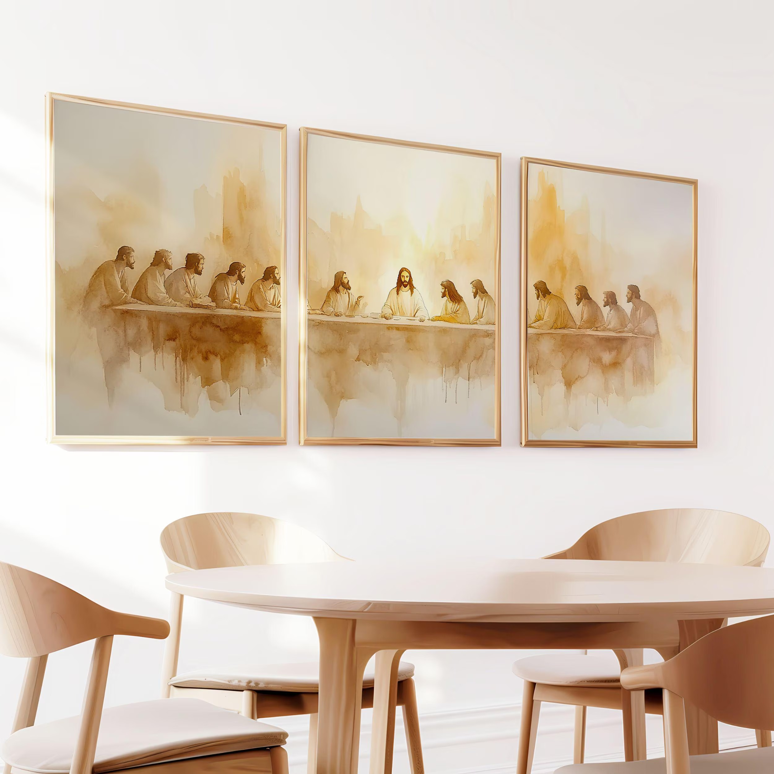 3pcs/set The Last Supper Wall  - Abstract Canvas Set recensie en prijs