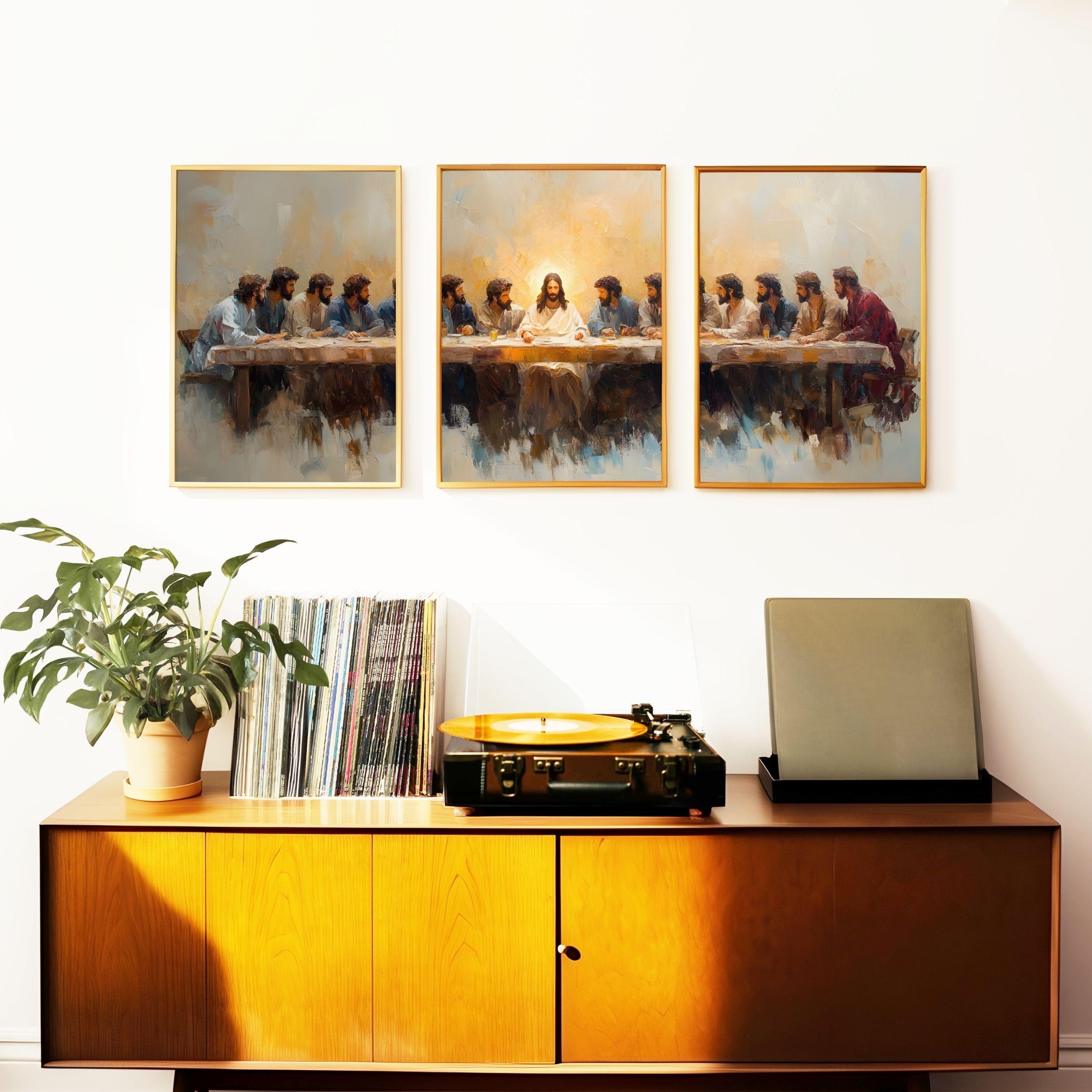 3pcs/set The Last Supper Wall  - Abstract Canvas Set recensie en prijs