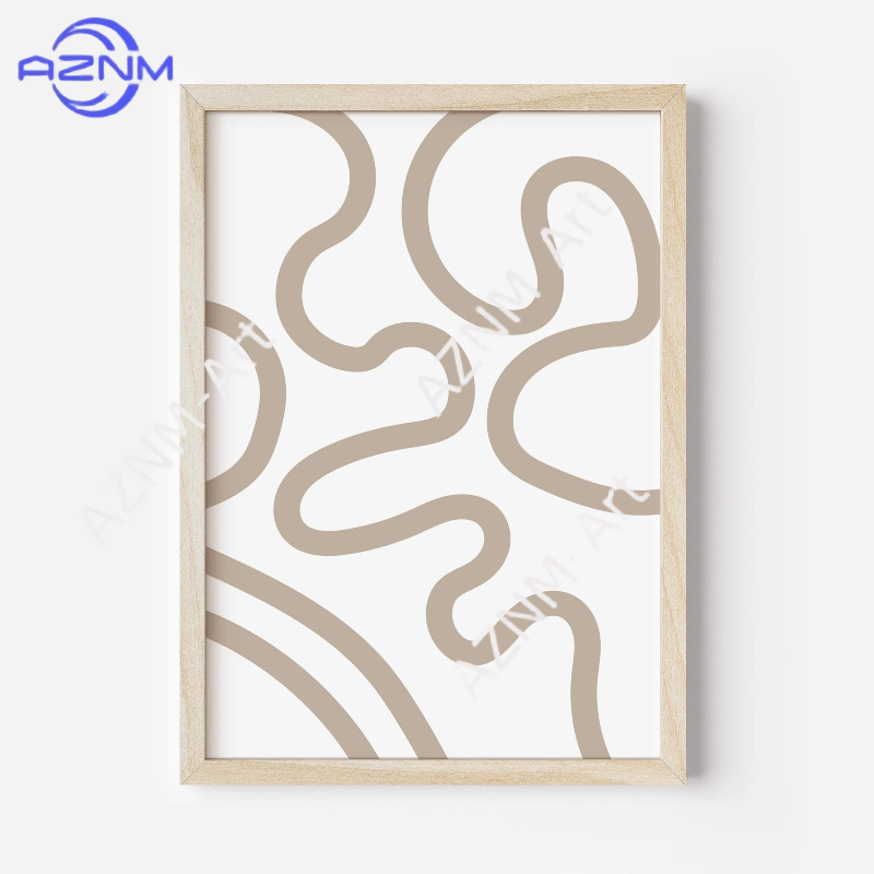 1/3Pcs Set of 3 Mid Century Wa - Abstract Canvas Set recensie en prijs