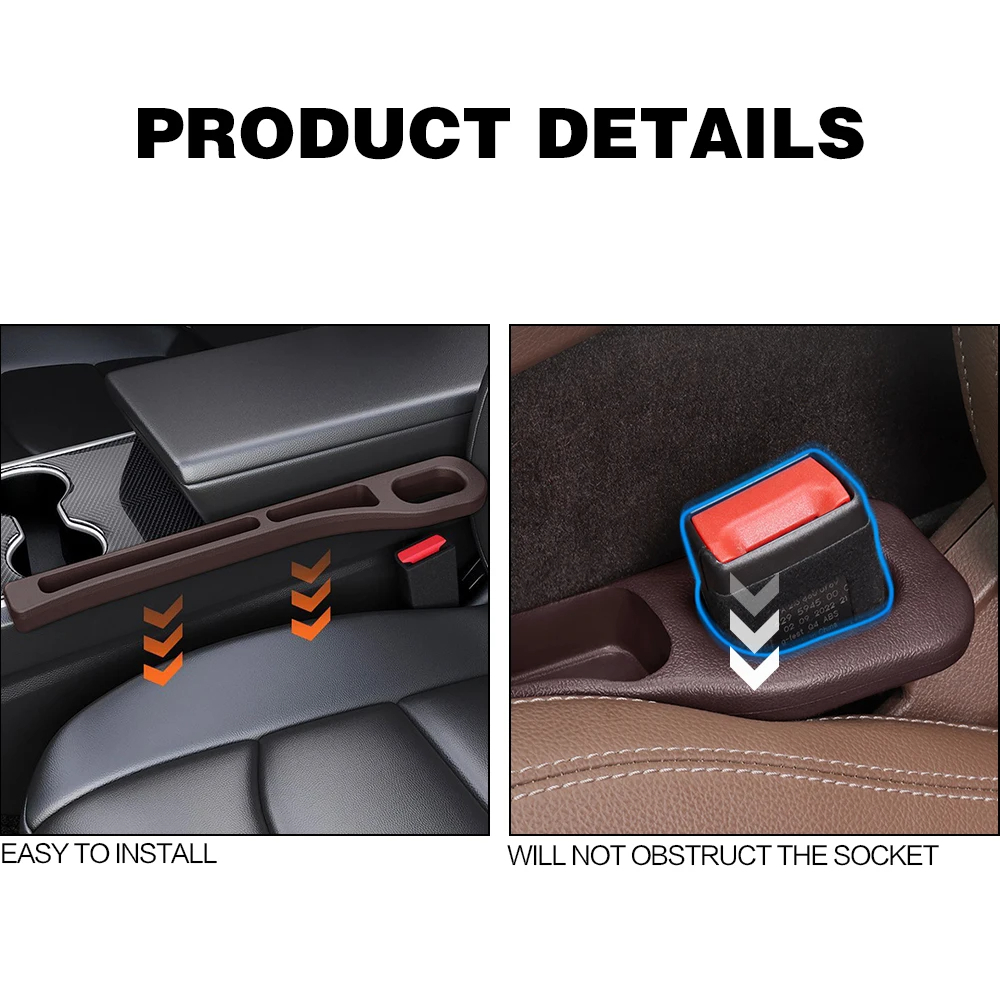 2PCS Car Seat Gap Filler Betwe - Interior Design Application recensie en prijs