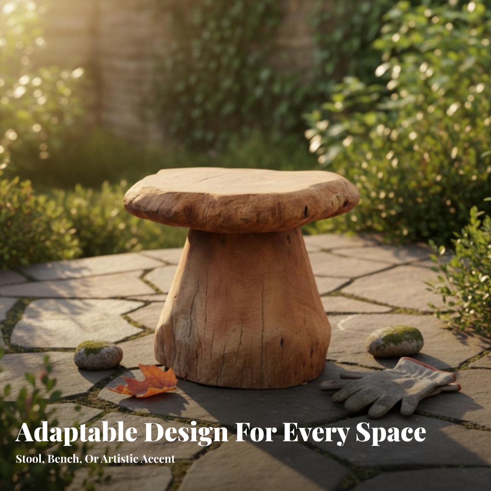 Mushroom-Shaped Stool Wabi-Sab - Interior Design And Build recensie en prijs
