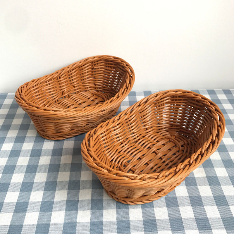 Oval Rattan Woven Storage Bask - Travertine Tray Oval recensie en prijs