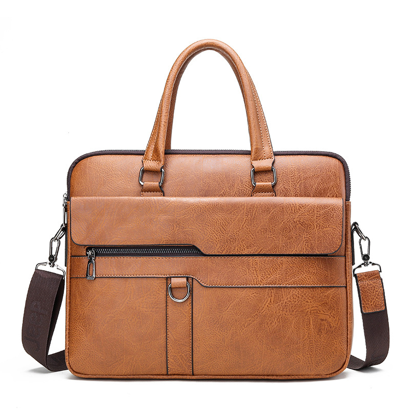 Men's Briefcase PU Leather Han - Interior Design Documentation recensie en prijs