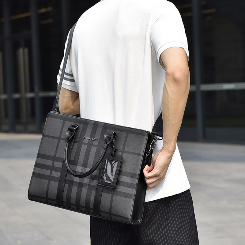 Men's Briefcases PVC Large Cap - Interior Design Journal recensie en prijs