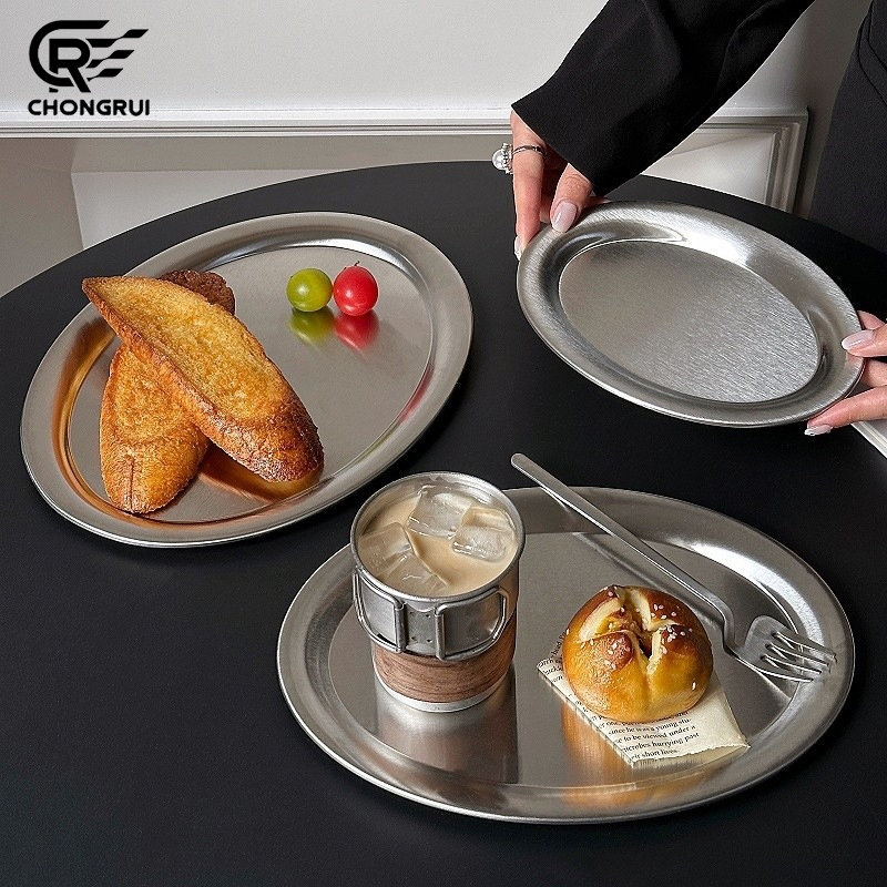 Stainless Steel Oval Plate Kor - Travertine Tray Oval recensie en prijs