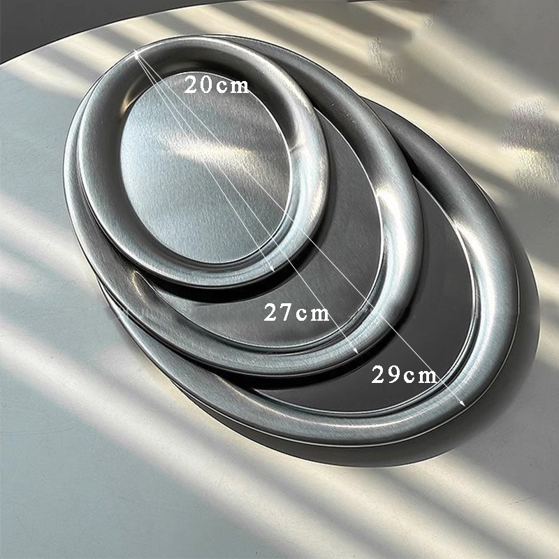 Stainless Steel Oval Plate Kor - Travertine Tray Oval recensie en prijs