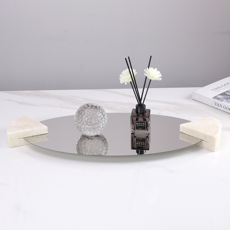 Oval tray simple modern traver - Travertine Tray Oval recensie en prijs