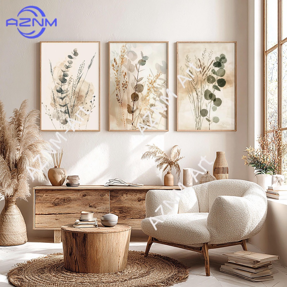 1/3PCS ，Botanical Wall Art Set - Abstract Canvas Set recensie en prijs