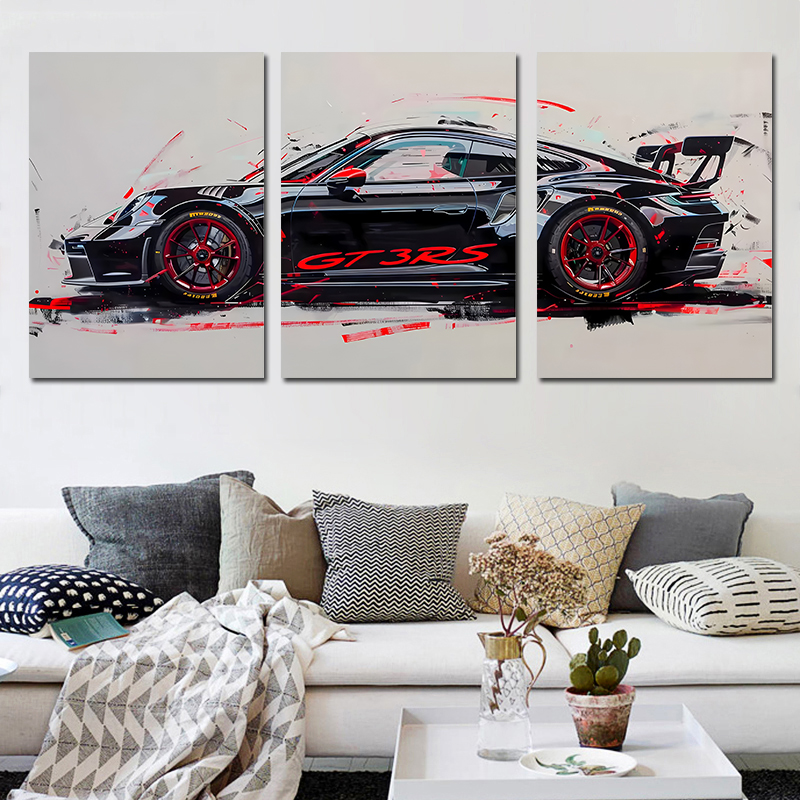 3pcs/set  frameless  3Pcs Supe - Abstract Canvas Set recensie en prijs