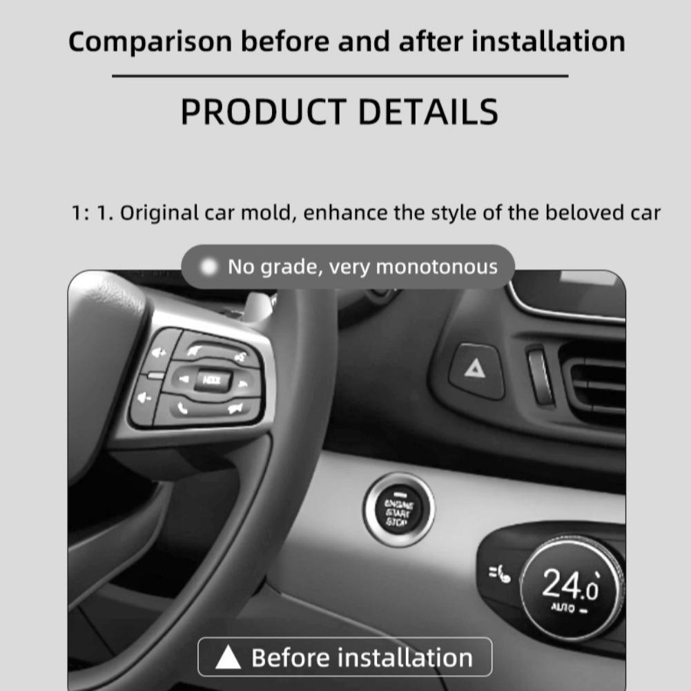 1PC Car One-Touch Start Button - Interior Design Application recensie en prijs